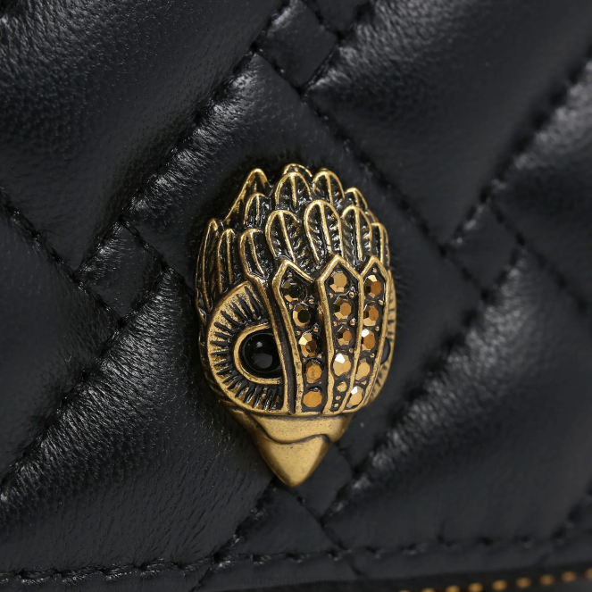 Kurt Geiger mujer estuche de joyería kensington de londres 2LPR561 | bolsas negro